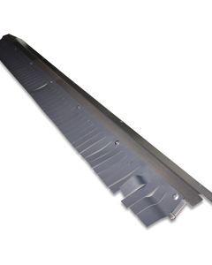 Footrail 1206 cpl profiled BD-Col.2+ short. curtain strips